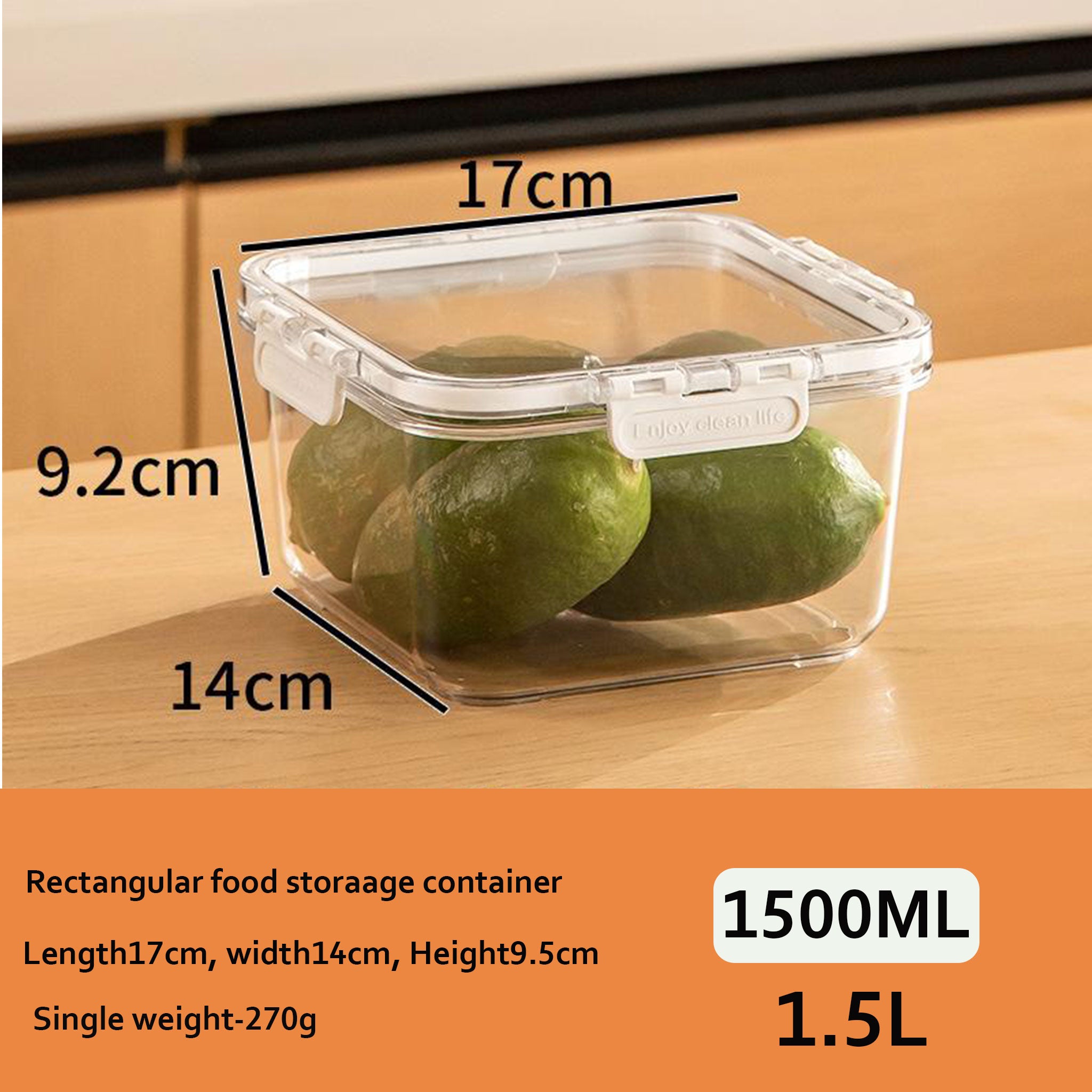 Transparent Sealed Fresh-Keeping Box