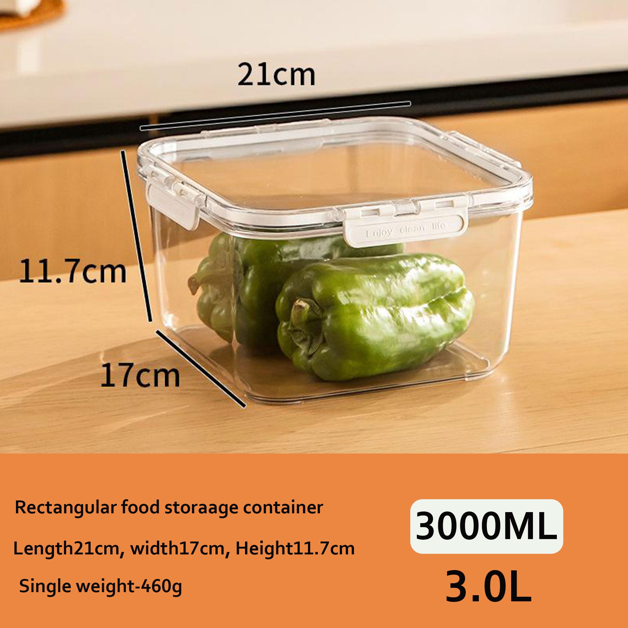 Transparent Sealed Fresh-Keeping Box