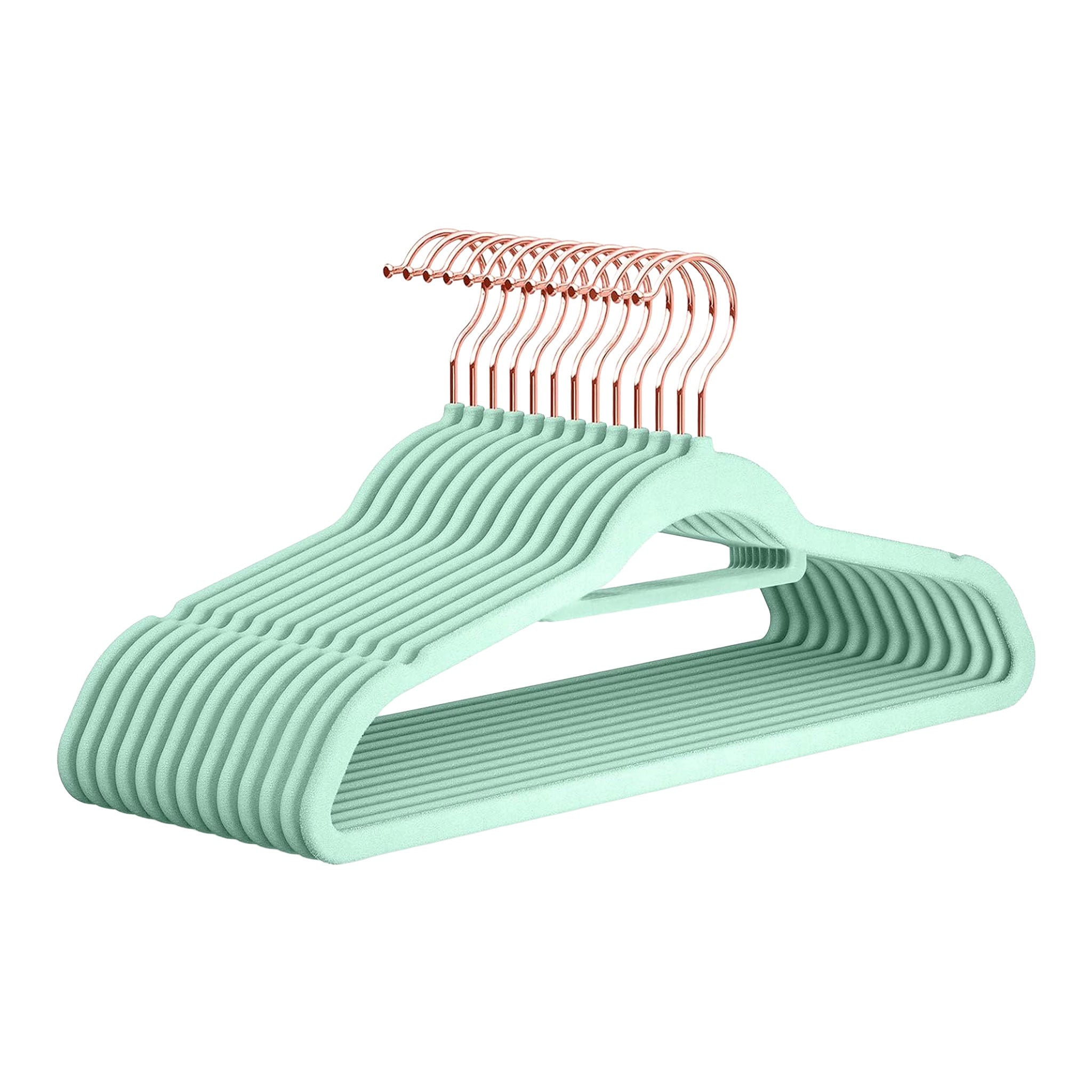 "Velvet Non-Slip Clothes Hanger Set – 20 Pack Space-Saving Organizers"