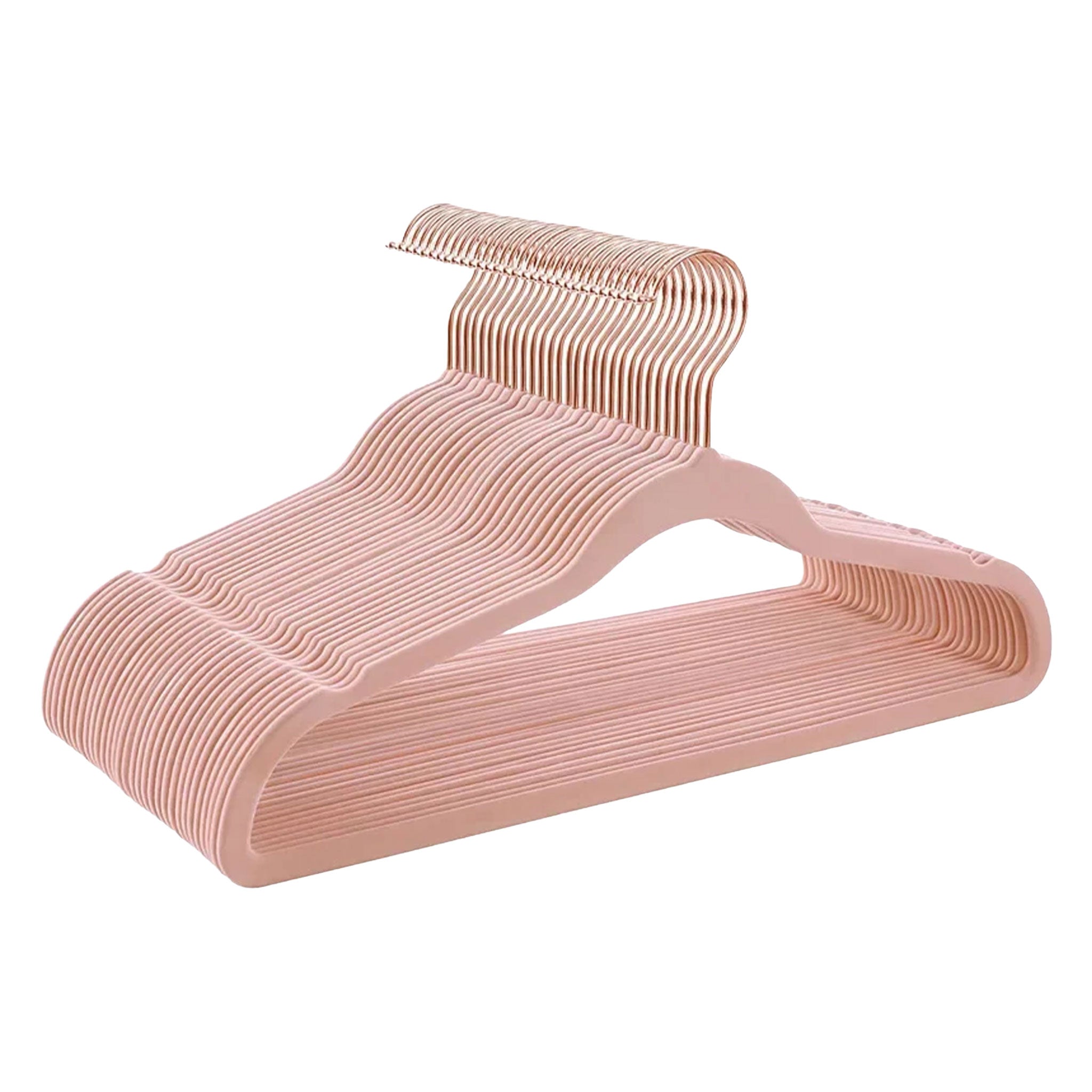"Velvet Non-Slip Clothes Hanger Set – 10 Pack Space-Saving Organizers"