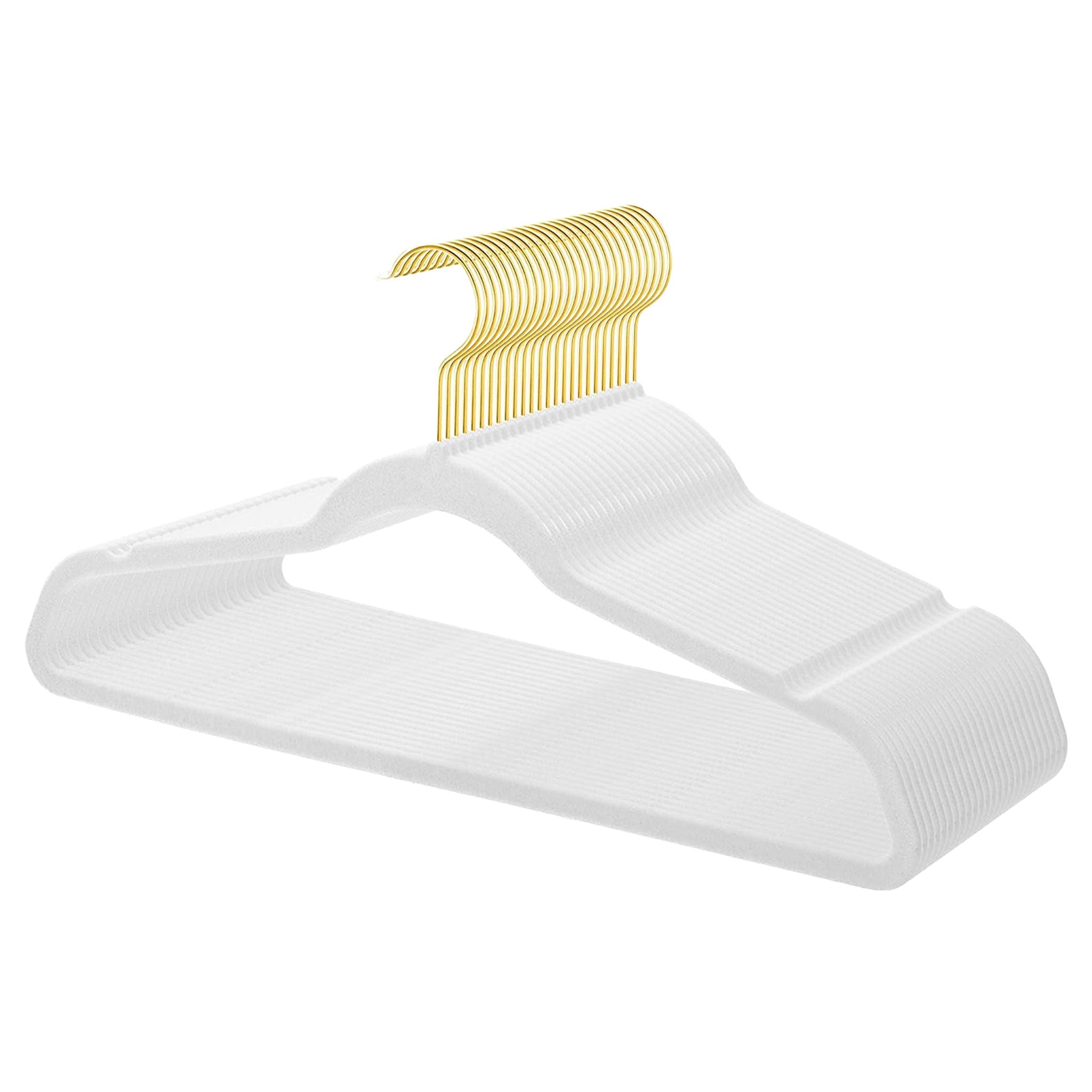 "Velvet Non-Slip Hanger Set – Heavy Duty Space-Saving Clothes Rack"