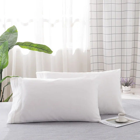 Vio Bedding Set Cross-border Ebay Amazon Wish Plain Embroidered Temu Pillowcase Pillowcase - Wiktra