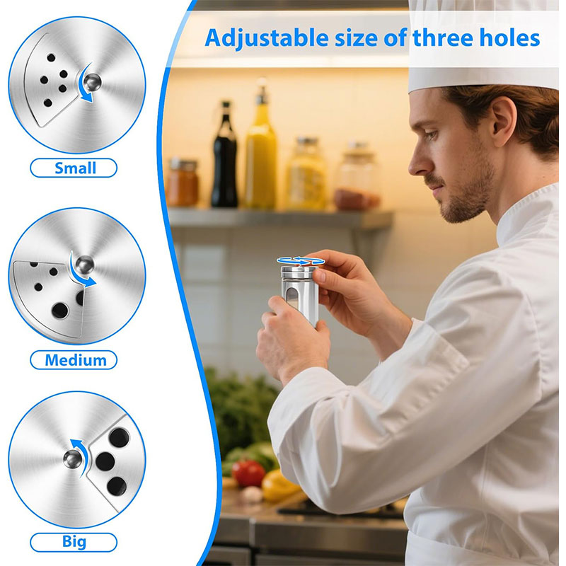 Visible Spice Shaker Bottle