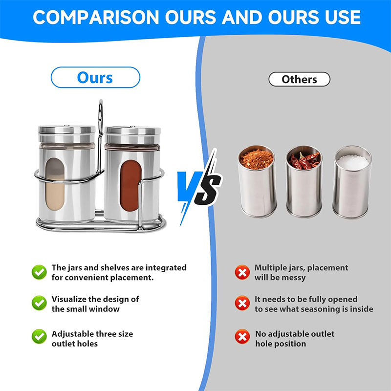 Visible Spice Shaker Bottle