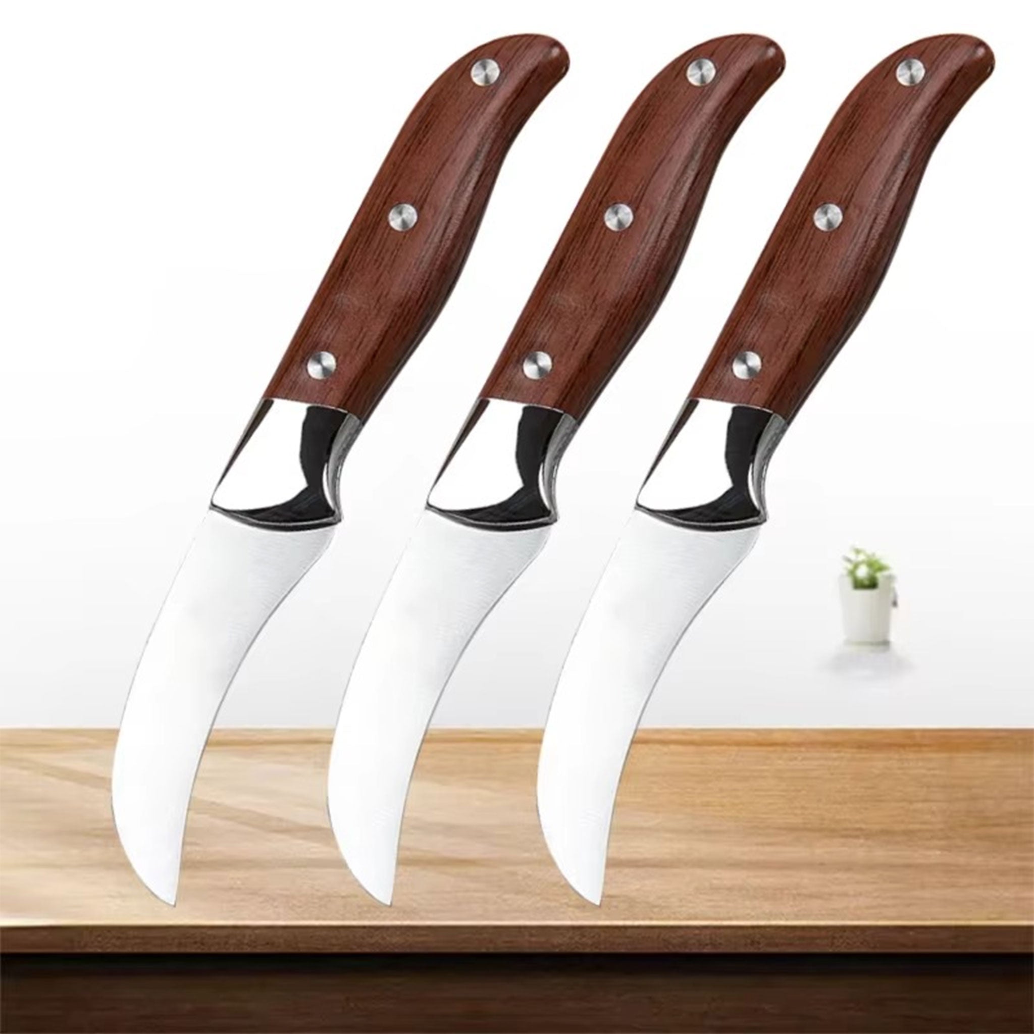 "WXCOO Hand-Forged Boning Knife – Stainless Steel Kitchen Tool"