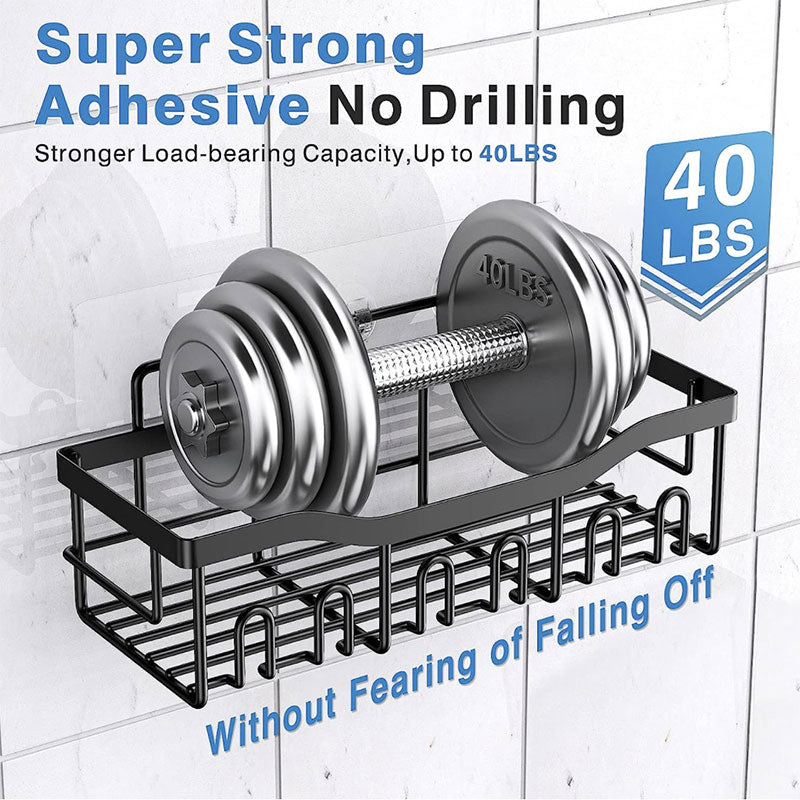 Wall-Mounted Bathroom Storage Rack