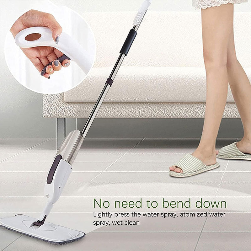 Water Spray Flat Mop