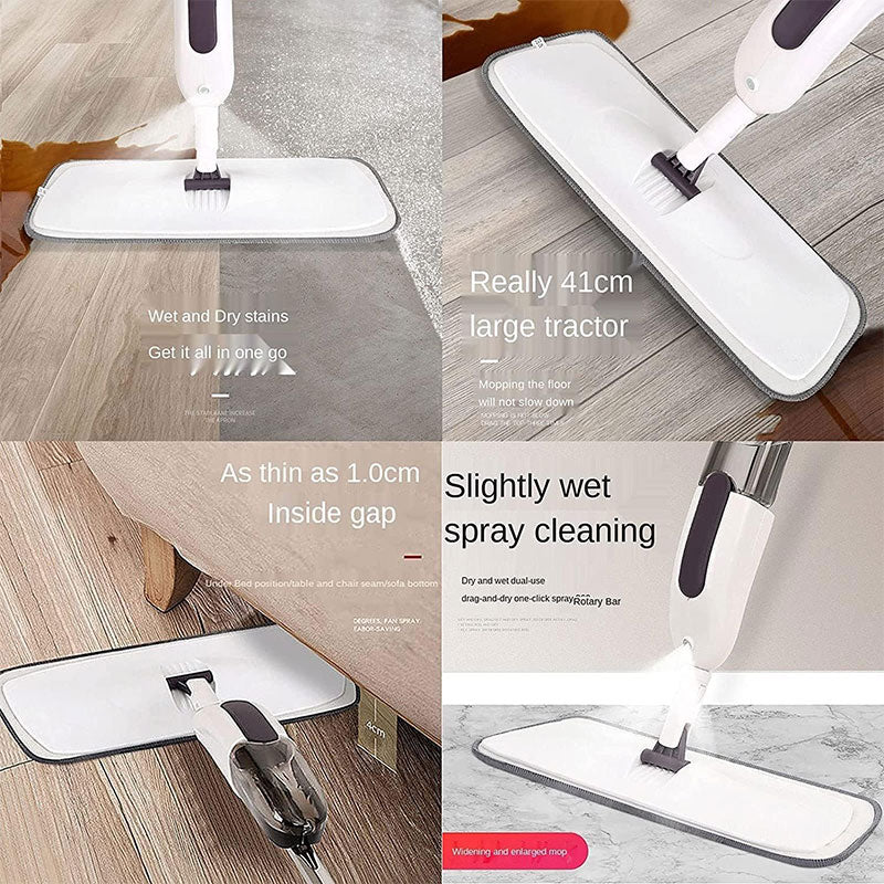 Water Spray Flat Mop