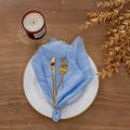 Wedding Cotton Cloth NapkinHandmade Cloth Napkins 43x43cm Soft Cotton Fabric Serviette Tea Towel Dining Mats Home Table Decor - Wiktra