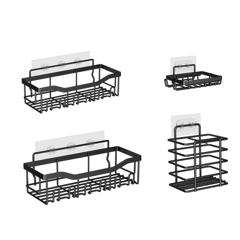 Wrought Iron Bathroom Wall Storage Rack