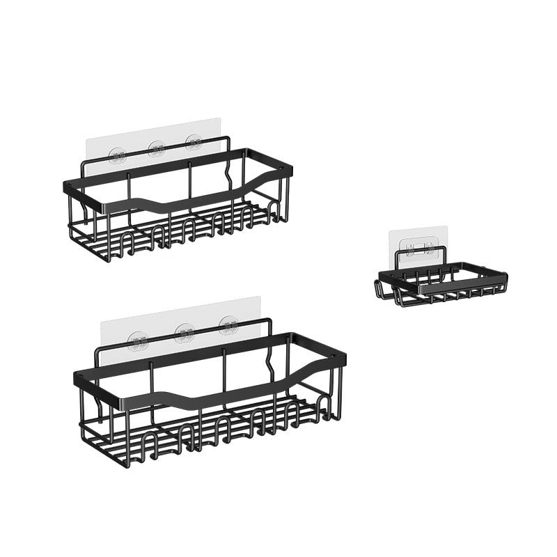 Wrought Iron Bathroom Wall Storage Rack