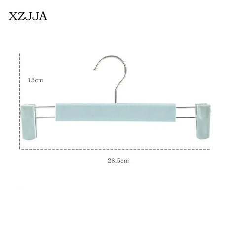 XZJJA Multifunction Retractable Home Trousers Stand Clip Hanger Antiskid Wardrobe Clothes Drying Rack Adult And Children Hanger wiktra