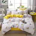 New Home Textile Cartoon Printed 3/4pcs Bedding Sets Children's Beddingset Bed Linen Duvet Cover Bed Sheet Pillowcase/bed Set wiktra