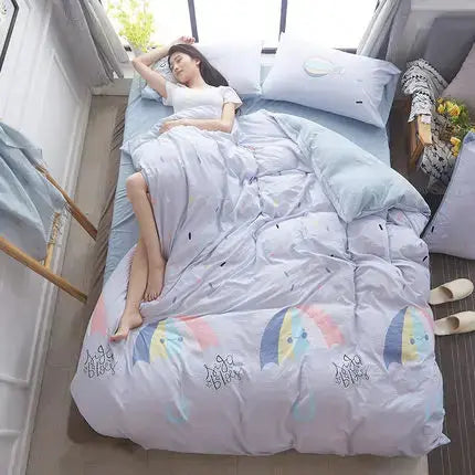 New Printed Age Of Dinosaurs Homeland Bedding Sets/bed Sheet Quilt Duvet Cover Pillowcase Excellent Imitation Cotton Queen