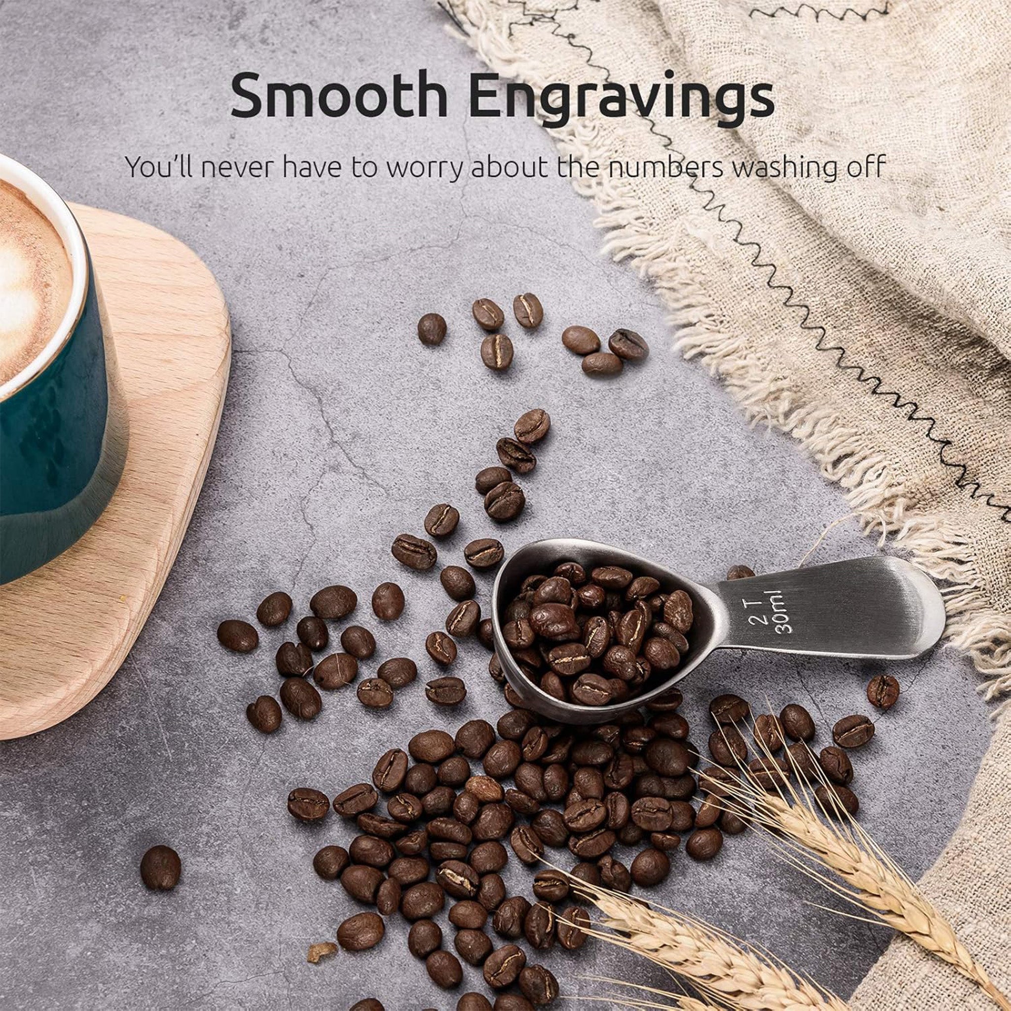 Stainless Steel Coffee Measuring Spoon
