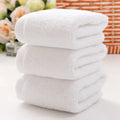 10pcs/lot Good Quality White Cheap Face Towel Small Hand Towels Kitchen Towel Hotel Restaurant Kindergarten Cotton Towel - Wiktra