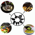 10pcs/lot Silicone Kitchen Utensils Set Heat Resistant Non-Stick Cooking Utensil Set Silicone Kitchen Tools Set OK 0967 wiktra