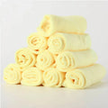 10 Pcs/set Microfiber Kitchen Wash Auto Car Home Dry Polishing Cloth Cleaning Towel wiktra